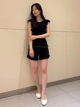 「アイテム（ルームウェア）」を使った、SNIDEL HOMEさん（レディース・167cm）の夏コーディネート