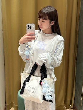 「アイテム（ルームウェア）」を使った、SNIDEL HOMEさん（レディース・153cm）の秋コーディネート