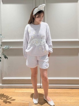 「アイテム（ブランケット）」を使った、SNIDEL HOMEさん（レディース・156cm）の秋コーディネート