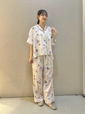 「アイテム（ルームウェア）」を使った、SNIDEL HOMEさん（レディース・158cm）の夏コーディネート