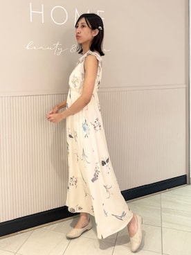 「SNIDEL HOME（スナイデルホーム）のアイテム」を使った、SNIDEL HOMEさん（レディース・158cm）の春コーディネート