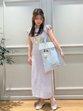 「SNIDEL HOME（スナイデルホーム）のアイテム」を使った、SNIDEL HOMEさん（レディース・156cm）の夏コーディネート