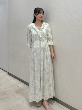 「アイテム（ルームウェア）」を使った、SNIDEL HOMEさん（レディース・158cm）の夏コーディネート