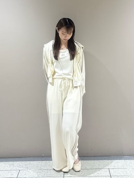 「アイテム（ルームウェア）」を使った、SNIDEL HOMEさん（レディース・161cm）の夏コーディネート