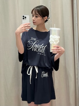 「ヘアクリップ」｜SNIDEL HOMEさん（レディース・153cm）の春コーディネート