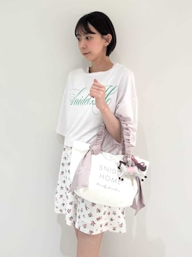 SNIDEL HOMEさん(レディース・160cm)の夏コーディネート