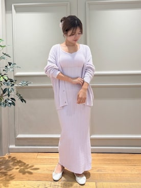 「SNIDEL HOME（スナイデルホーム）のアイテム」を使った、SNIDEL HOMEさん（レディース・156cm）の夏コーディネート