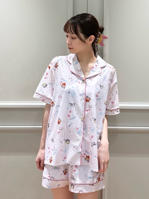 SNIDEL HOME【The Powerpuff Girls】開襟シャツ