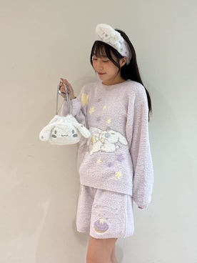 「アイテム（ルームウェア/パジャマ、パープル系）」を使った、SNIDEL HOMEさん（レディース・154cm）の秋コーディネート