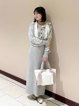 「アイテム（ルームウェア）」を使った、SNIDEL HOMEさん（レディース・152cm）の秋コーディネート