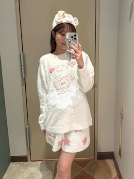 「アイテム（ルームウェア）」を使った、SNIDEL HOMEさん（レディース・159cm）の秋コーディネート