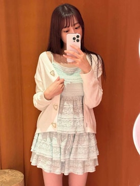 「アイテム（ルームウェア/パジャマ）」を使った、SNIDEL HOMEさん（レディース・153cm）の夏コーディネート