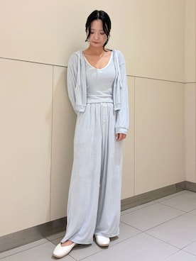 「SNIDEL HOME（スナイデルホーム）のアイテム」を使った、SNIDEL HOMEさん（レディース・159cm）の夏コーディネート