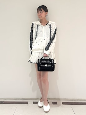 「アイテム（ルームウェア、ブラック系）」を使った、SNIDEL HOMEさん（レディース・160cm）の夏コーディネート