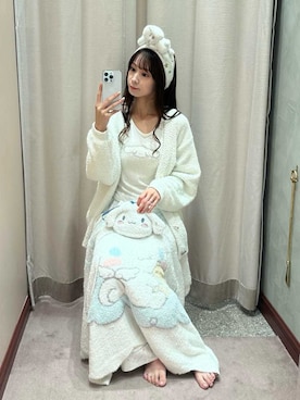 「アイテム（ブランケット）」を使った、SNIDEL HOMEさん（レディース・153cm）の秋コーディネート