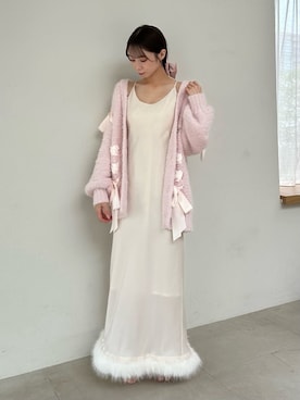 「アイテム（ルームウェア/パジャマ、ホワイト系）」を使った、SNIDEL HOMEさん（レディース・153cm）の秋コーディネート