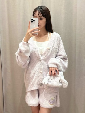 「アイテム（ルームウェア/パジャマ、パープル系）」を使った、SNIDEL HOMEさん（レディース・153cm）の秋コーディネート