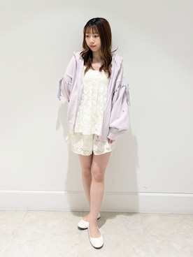 「SNIDEL HOME（スナイデルホーム）のアイテム」を使った、SNIDEL HOMEさん（レディース・153cm）の夏コーディネート