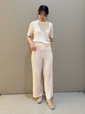 「アイテム（ルームウェア）」を使った、SNIDEL HOMEさん（レディース・158cm）の秋コーディネート