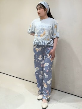 「アイテム（ルームウェア）」を使った、SNIDEL HOMEさん（レディース・155cm）の秋コーディネート