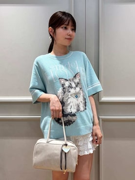 「アイテム（ルームウェア）」を使った、SNIDEL HOMEさん（レディース・159cm）の夏コーディネート