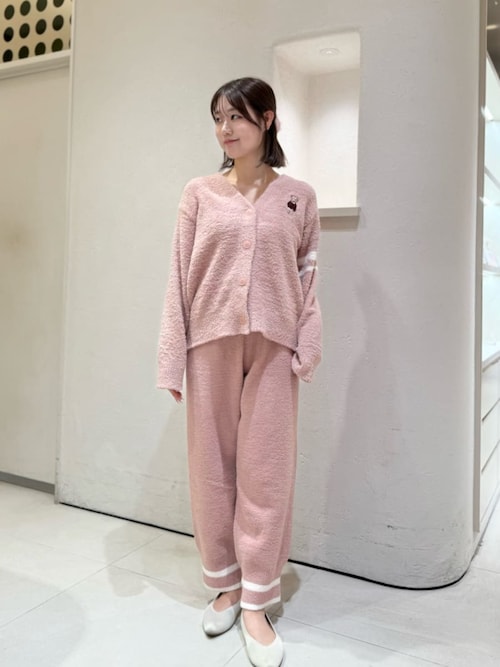 ラインニットロングパンツ（ルームウェア/パジャマ）｜SNIDEL HOME