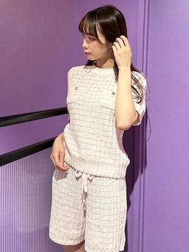 「アイテム（ルームウェア）」を使った、SNIDEL HOMEさん（レディース・153cm）の秋コーディネート