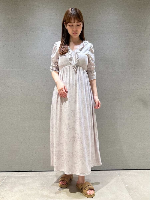 SNIDEL HOME パジャマ ルームウェア 「接触冷感」カットカシュクール