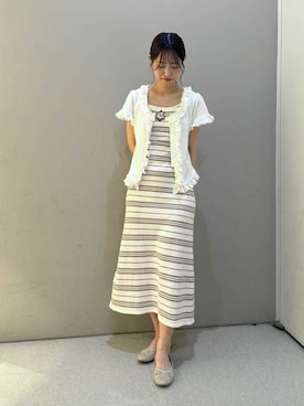 「アイテム（ルームウェア）」を使った、SNIDEL HOMEさん（レディース・158cm）の夏コーディネート