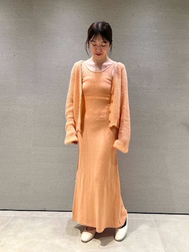 「アイテム（バレッタ/ヘアクリップ）」を使った、SNIDEL HOMEさん（レディース・158cm）の夏コーディネート