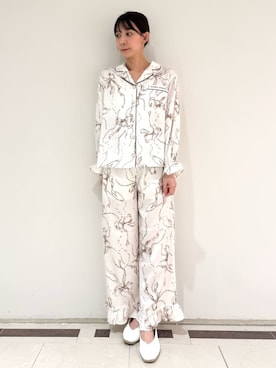 「アイテム（ルームウェア）」を使った、SNIDEL HOMEさん（レディース・160cm）の秋コーディネート
