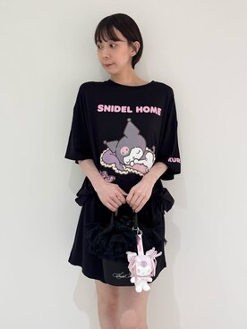 「SNIDEL HOME（スナイデルホーム）のアイテム」を使った、SNIDEL HOMEさん（レディース・160cm）の夏コーディネート