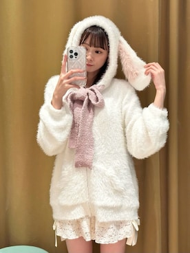 「アイテム（ルームウェア/パジャマ）」を使った、SNIDEL HOMEさん（レディース・153cm）の秋コーディネート