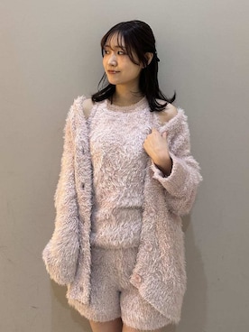 「アイテム（ルームウェア、ピンク系）」を使った、SNIDEL HOMEさん（レディース・158cm）の秋コーディネート