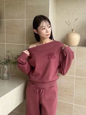 「アイテム（ルームウェア）」を使った、SNIDEL HOMEさん（レディース・153cm）の秋コーディネート