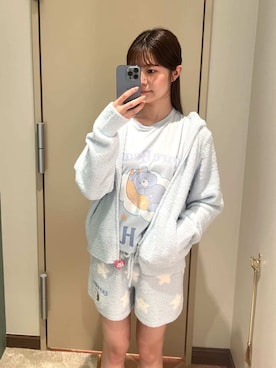 「アイテム（ルームウェア）」を使った、SNIDEL HOMEさん（レディース・160cm）の秋コーディネート