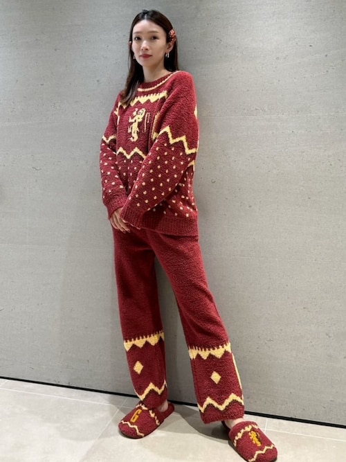 ハリー・ポッター】ニットロングパンツ（ルームウェア/パジャマ