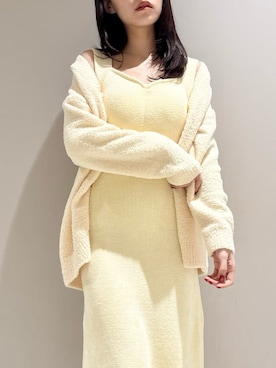 「アイテム（ルームウェア/パジャマ）」を使った、SNIDEL HOMEさん（レディース・161cm）の冬コーディネート