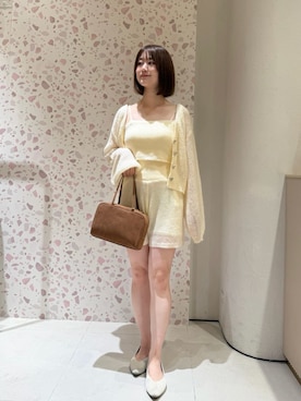 「アイテム（ヘアピン）」を使った、SNIDEL HOMEさん（レディース・152cm）の秋コーディネート