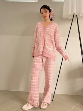 「アイテム（ルームウェア/パジャマ）」を使った、SNIDEL HOMEさん（レディース・159cm）の秋コーディネート