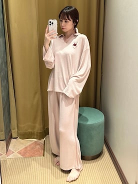 「アイテム（ルームウェア）」を使った、SNIDEL HOMEさん（レディース・153cm）の秋コーディネート