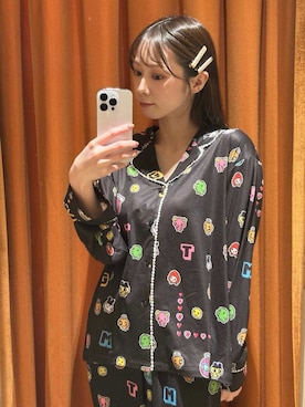 「ヘアクリップ」｜SNIDEL HOMEさん（レディース・153cm）の冬コーディネート