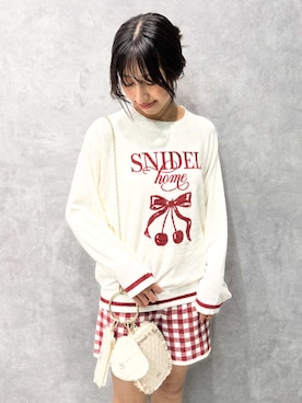 「アイテム（スマホグッズ）」を使った、SNIDEL HOMEさん（レディース・158cm）の夏コーディネート