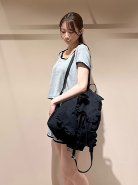 「ヘアクリップ」｜SNIDEL HOMEさん（レディース・153cm）の春コーディネート