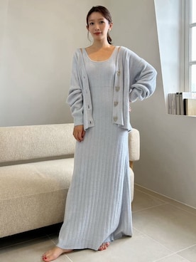 「アイテム（ルームウェア）」を使った、SNIDEL HOMEさん（レディース・159cm）の秋コーディネート