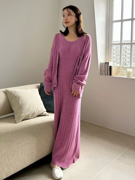 「アイテム（インテリア）」を使った、SNIDEL HOMEさん（レディース・159cm）の秋コーディネート