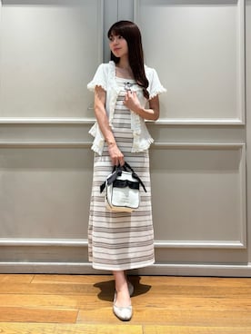 「アイテム（ルームウェア）」を使った、SNIDEL HOMEさん（レディース・159cm）の夏コーディネート