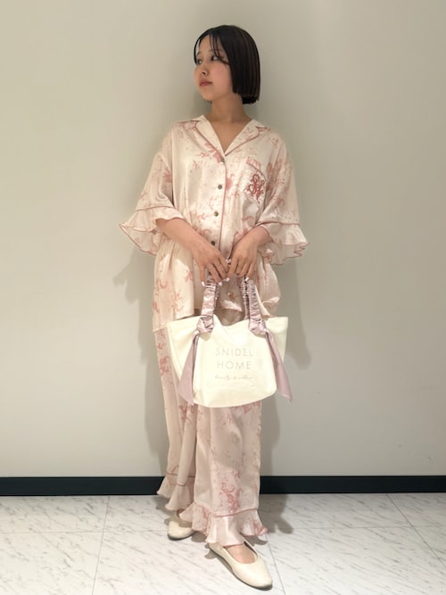スナイデルホーム ルームウェア フォクシー ネイビー 完売品 ③