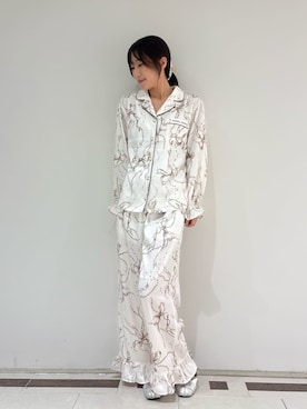 「アイテム（ルームウェア）」を使った、SNIDEL HOMEさん（レディース・154cm）の秋コーディネート