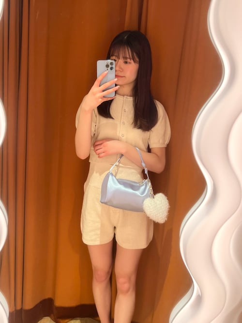 SNIDEL HOME パジャマ ルームウェア ヴィンテージライクショート